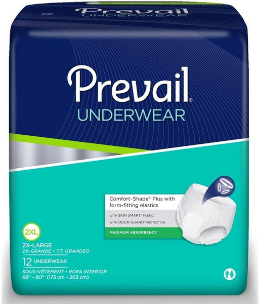Prevail Maximum Absorbency Underwear XX-Large - 12 Ct