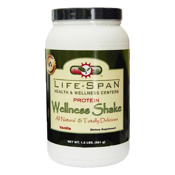 Life Span Protein Wellness Shake, Vanilla, 1.5 Lb