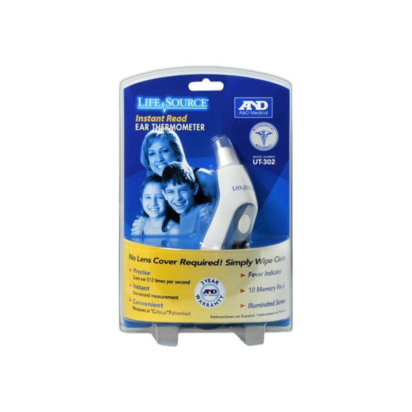 Lifesource Instant Read Ear Thermometer 1 Each