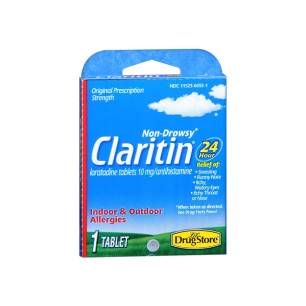 Lil' Drug Store Claritin Tablets 24 Hour Allergy 1 Each