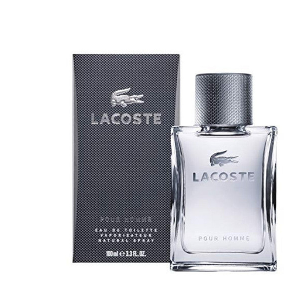 Lacoste Pour Homme  Eau De Toilette Spray Grey 3.3 Oz