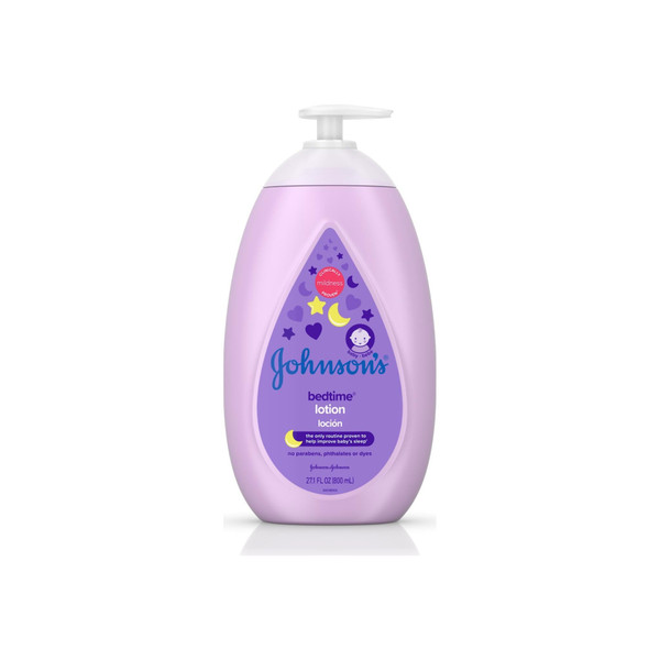 Johnson'S Bedtime Baby Lotion With Naturalcalm Essences, Hypoallergenic & Paraben Free, 27.1 Oz