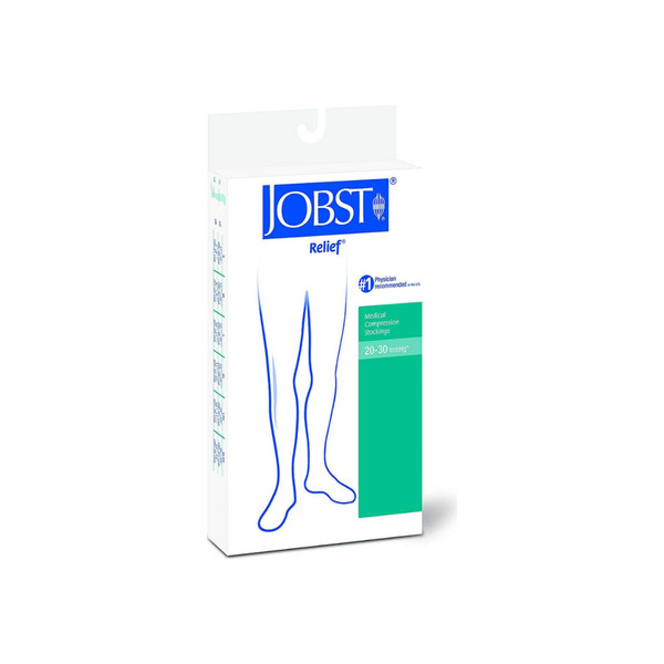 Jobst Medical Legwear Relief Knee High Socks 20-30 Mmhg Large Beige 1 Pair