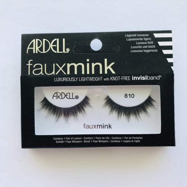 Ardell Faux Mink Lashes 810 Black - 1 Ct