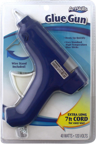 ArtSkills High Temperature Hot Glue Gun With Extra Long Cord Blue - 1 Ct