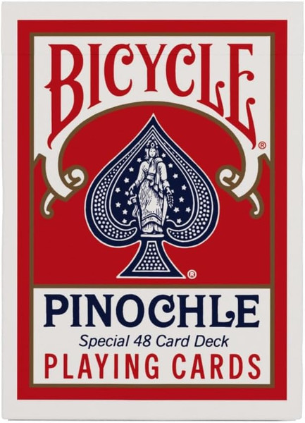 Bicycle Pinochle Standard Playing Cards - Assorted Colors - 1 Ct