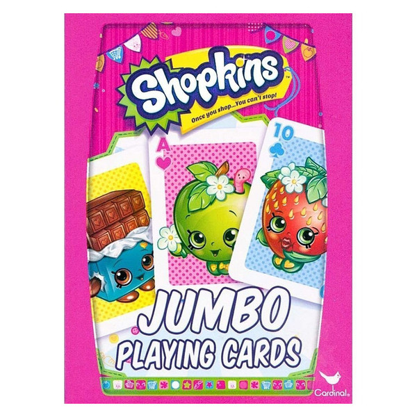 Cardinal Shopkins Jumbo Playing Cards - 1 Ea