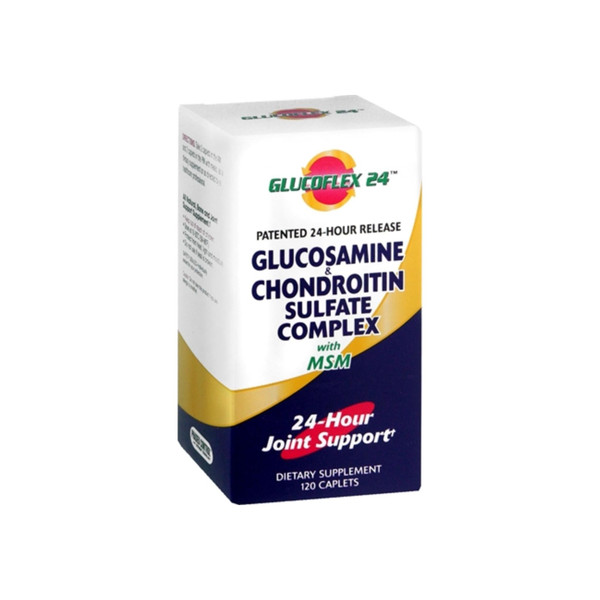 Glucoflex 24 Glucosamine And Chondroitin Sulfate Complex With Msm Caplets 120 Caplets