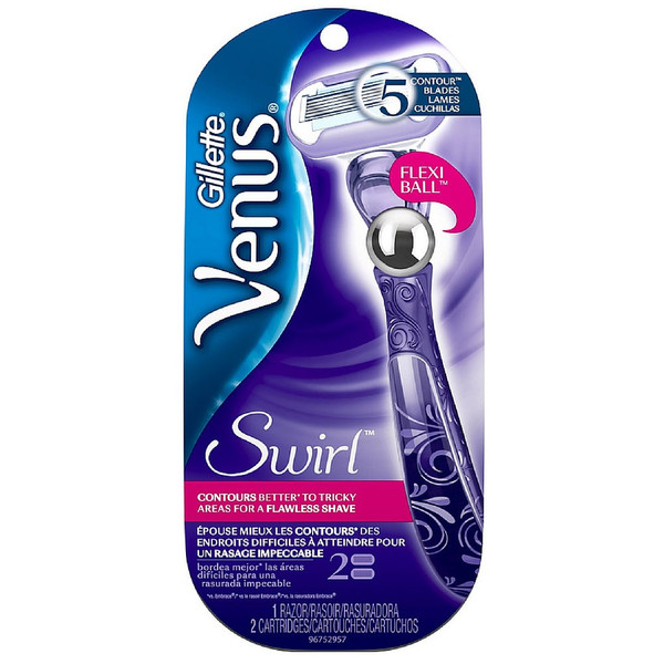Gillette Venus Swirl Women'S Razor With Flexiball Technology 1 Ea