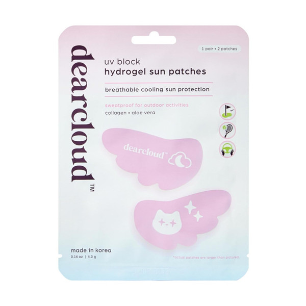 dearcloud UV Block Hydrogel Sun Patches - 1 Pack