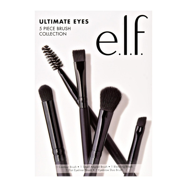 e.l.f. Ultimate Eyes 5 Piece Brush Collection - 1 Ct