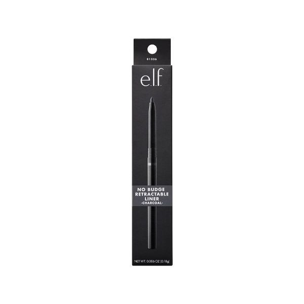 e.l.f. No Budge Retractable Eyeliner Charcoal - 1 Ct