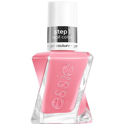 essie gel couture gel-like nail polish, vegan, pink, stitch by stitch - 0.46 fl oz