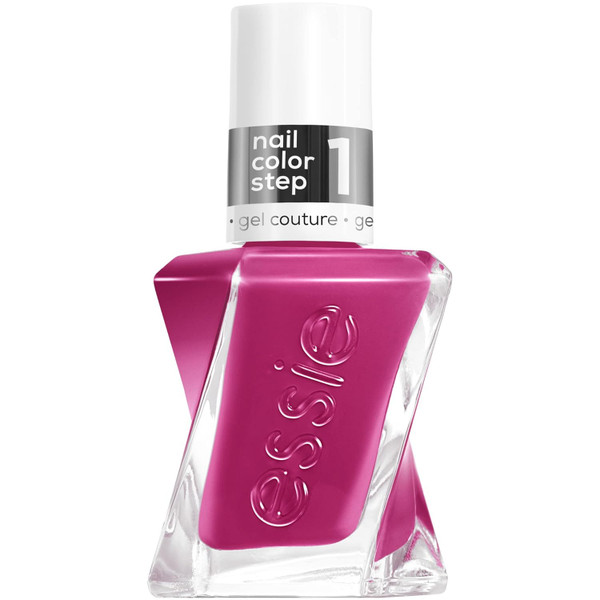 essie gel couture gel-like nail polish, vegan, pink, wilder than i seam - 0.46 fl oz
