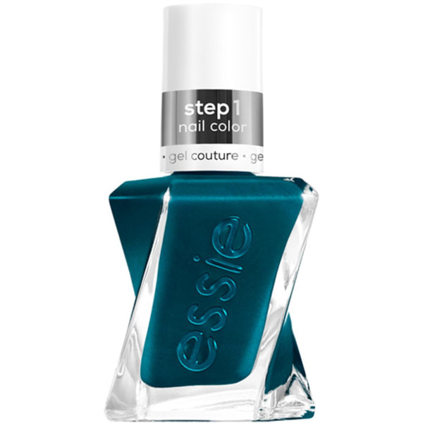 essie gel couture gel-like nail polish, vegan, green, jewels and jacquard only - 0.46 fl oz