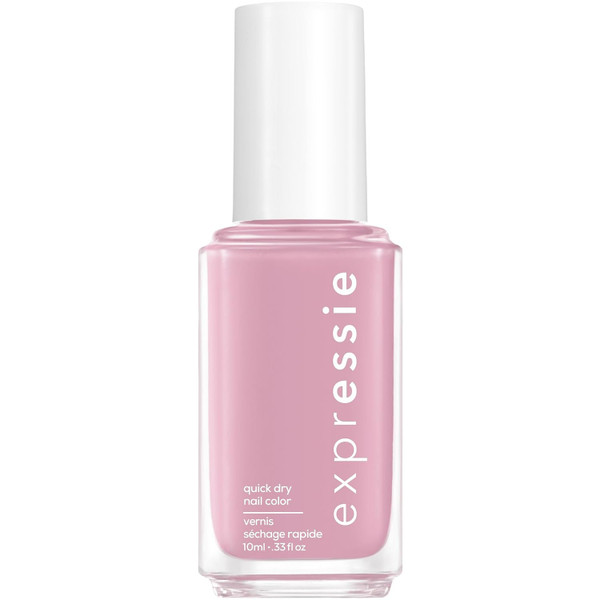 essie Expressie Quick-Dry Nail Polish, Pastel Pink Nail Polish, In The Time Zone - 0.33 fl oz