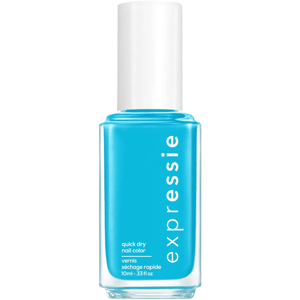 essie expressie quick dry nail polish, vegan formula, blue, Word On The Street - 0.33 fl oz