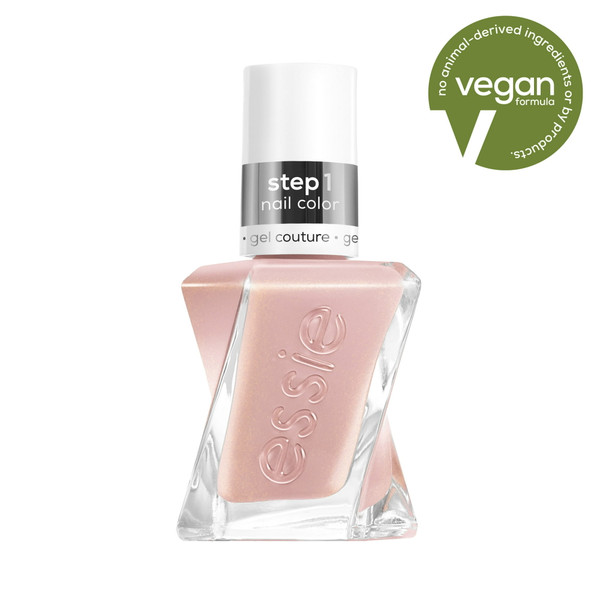 essie gel couture gel-like nail polish, vegan, neutral, last nightie - 0.46 fl oz