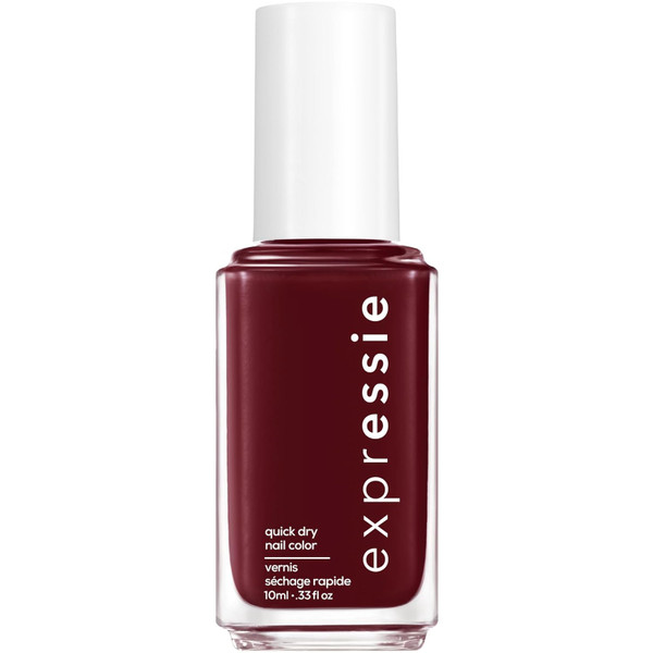 essie Expressie Quick-Dry Nail Polish, Burgundy Nail Polish, Not so Low-Key - 0.33 fl oz