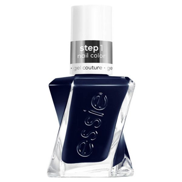 essie gel couture gel-like nail polish, vegan, blue, caviar bar - 0.46 fl oz
