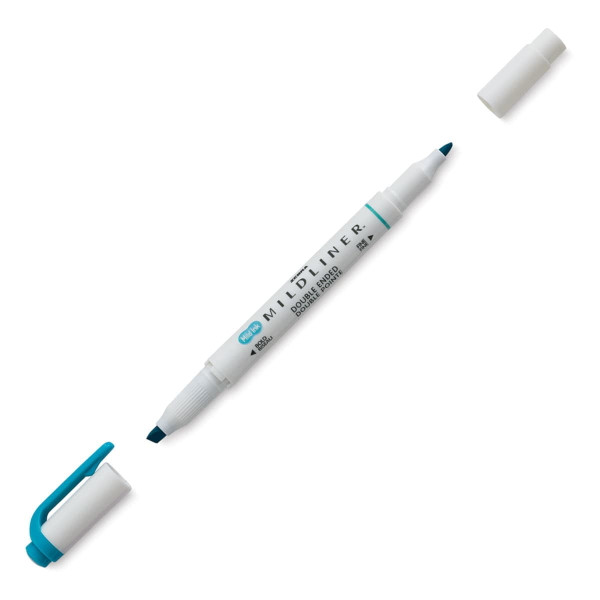 Zebra Mildliner Double Ended Creative Marker Smoke Blue - 1 Ct