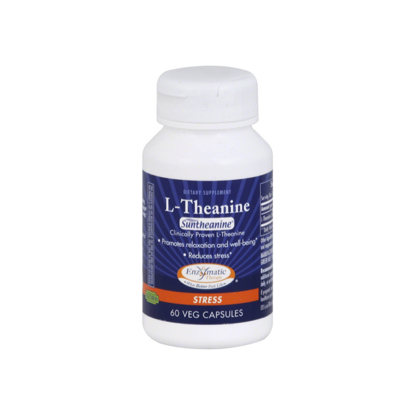 Enzymatic Therapy L-Theanine Vegetarian Capsules 60 Ea