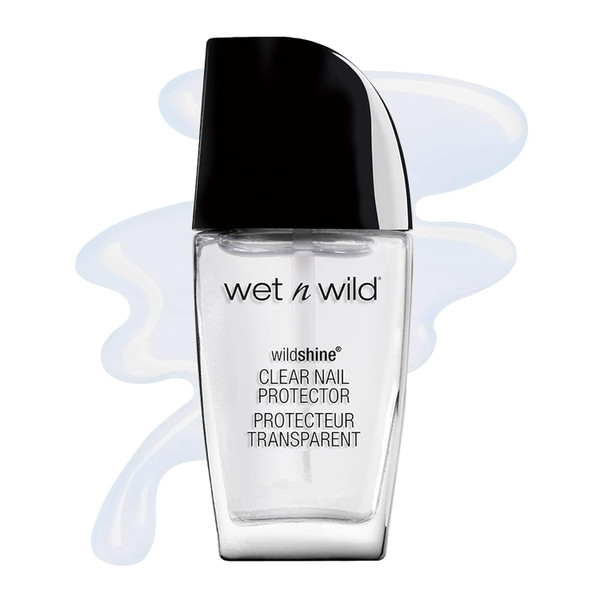 wet n wild Wild Shine Nail Color Clear Nail Protector - 0.41 fl oz
