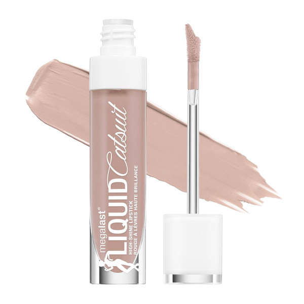 wet n wild MegaLast Liquid Catsuit High-Shine Lipstick Caught You Bare-Naked - 0.21 fl oz