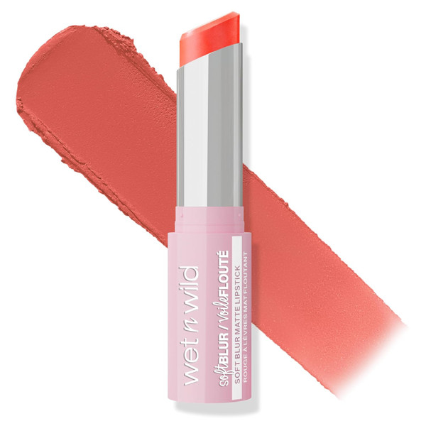 wet n wild Soft Blur Matte Lipstick Apricot Smoothie - 1 Ct