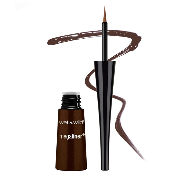 wet n wild MegaLiner Liquid Eyeliner Dark Brown - 1 Ct