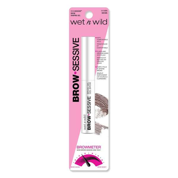 wet n wild Brow-Sessive Eyebrow Shaping Gel Brown - 1 Ct