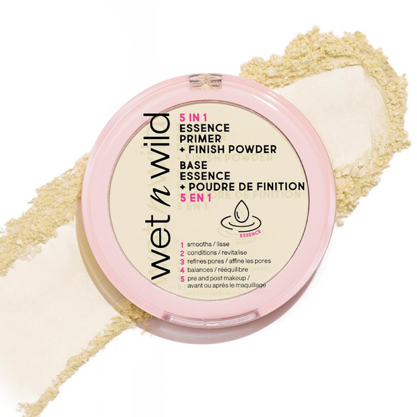 wet n wild 5 in 1 Essence Primer + Finish Powder - 1 Ct