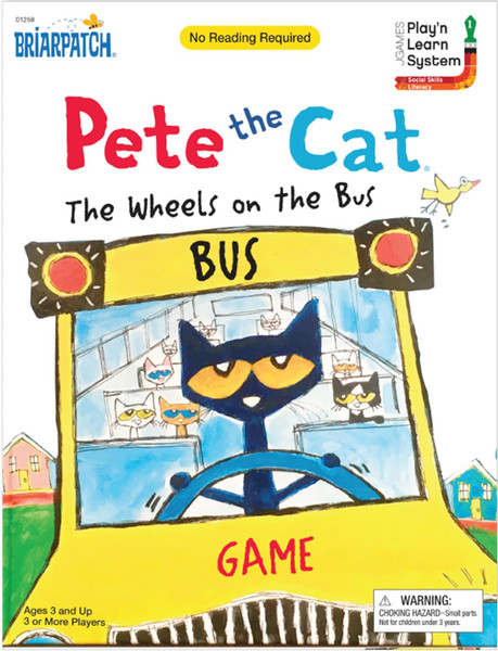 Briarpatch Pete The Cat Wheels on The Bus Game - 1 Ct