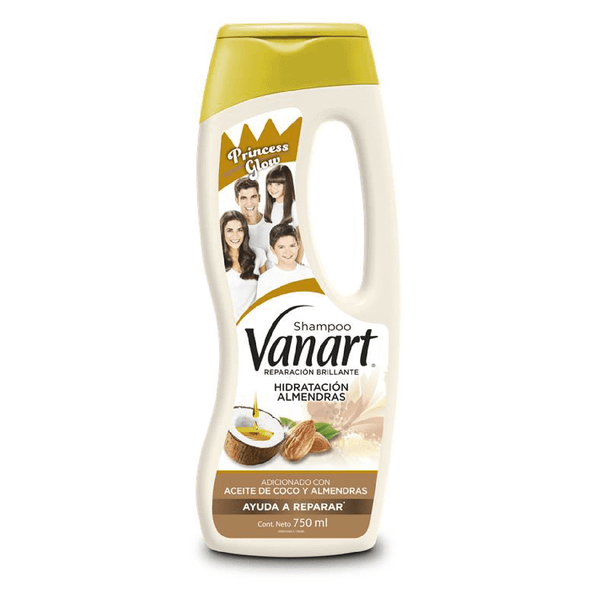 Vanart Nutrition Almond and Coconut Shiny Repair Shampoo - 750 ml