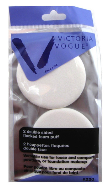 Victoria Vogue Flocked Foam Makeup Applicators - 1 Ct