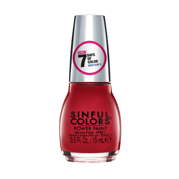 Sinful Colors Power Paint Nail Polish Power Moves - 0.5 fl oz