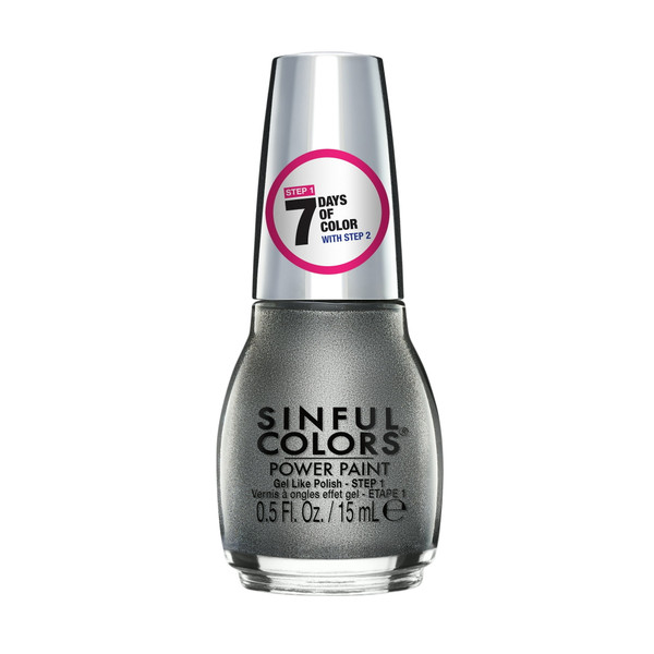 Sinful Colors Power Paint Nail Polish Diamonds On My Neck - 0.5 fl oz