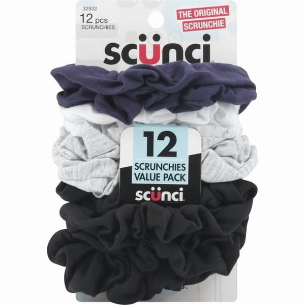 Scunci Interlock Twisters - 12 Pack