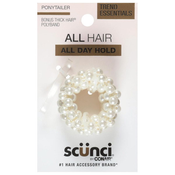 Sc++nci Conair Real Style Pearl Covered Ponytail - 1 Ct