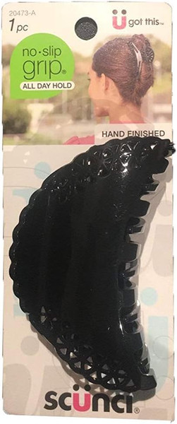 Sc++nci Unbreakable All Day Hold Claw Clip Black - 1 Ct