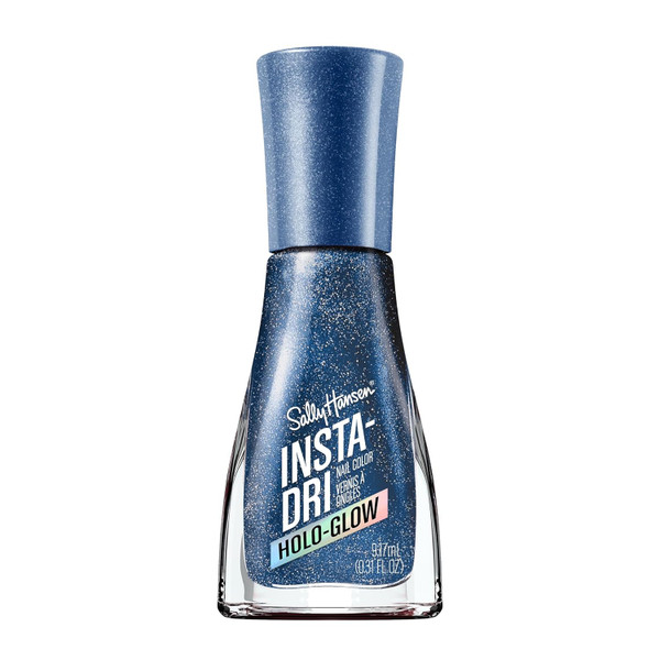 Sally Hansen Insta-Dri Nail Polish, Holo-Glow Collection Holo-Back - 1 Ct