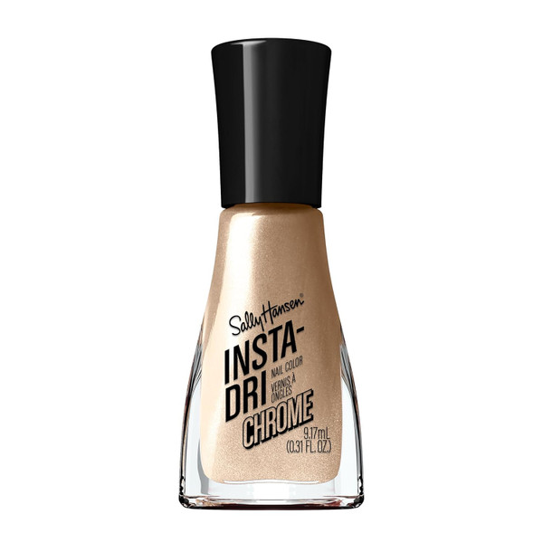 Sally Hansen Insta-Dri Nail Polish Chrome Collection 128 Lustrous Gold - 0.31 fl oz