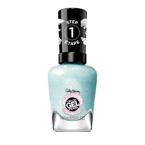 Sally Hansen Miracle Gel Nail Polish, Modern Pearl Collection Seas The Day - 0.5 fl oz