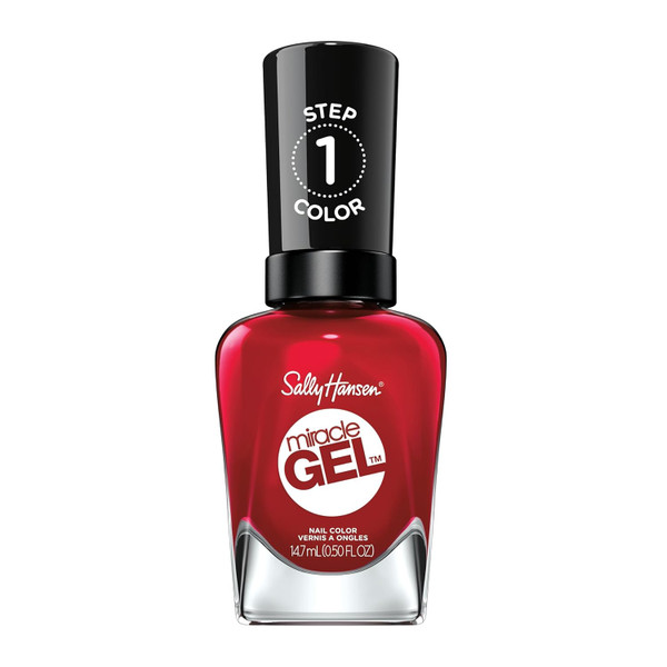 Sally Hansen Miracle Gel Nail Polish Rhapsody Red - 0.5 fl oz