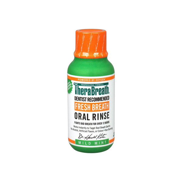 Dr. Harold Katz Therabreath Mint Oral Rinse, Mild 3 Oz