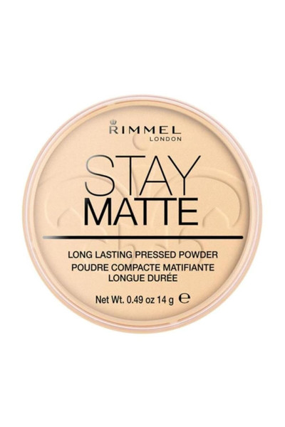 Rimmel London Stay Matte Powder 001 Transparent - 0.49 oz