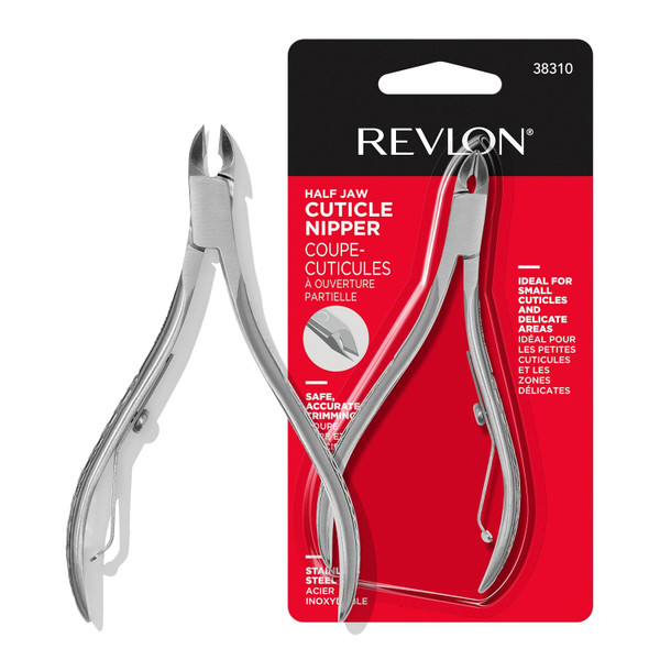 REVLON Half Jaw Cuticle Nipper - 1 Ct