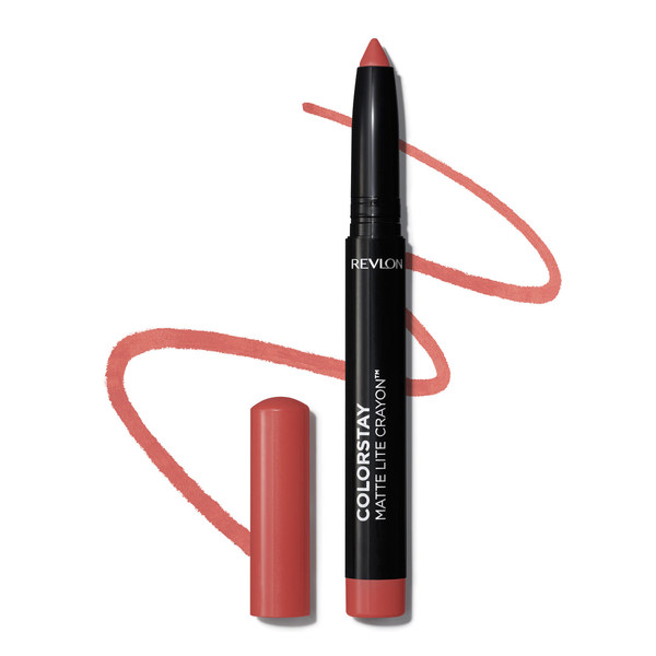 REVLON ColorStay Matte Lite Crayon Lipstick 008 She's Fly - 1 Ct