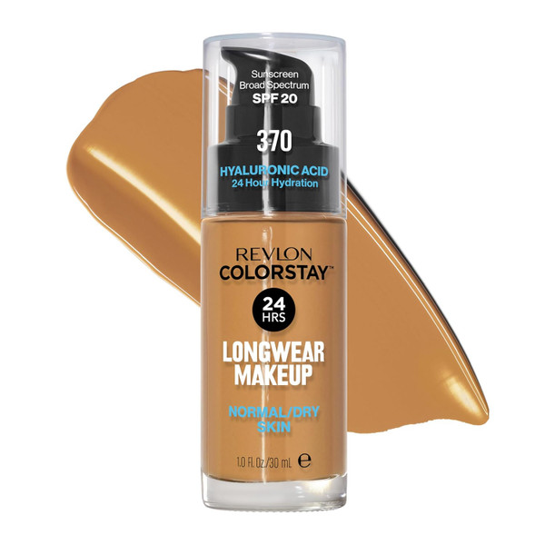 REVLON ColorStay Makeup for Normal & Dry Skin 370 Toast - 1 fl oz
