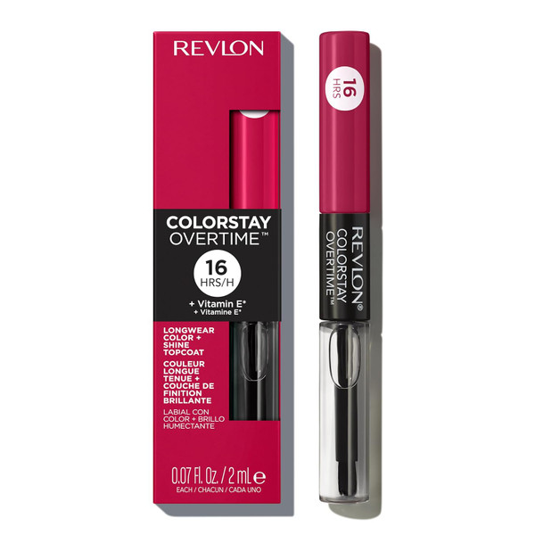 REVLON ColorStay Overtime Lipcolor 010 Non-Stop Cherry - 1 Ct